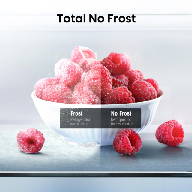 Hisense RS840N4WCE 60/40 Fridge Freezer - Stainless Steel