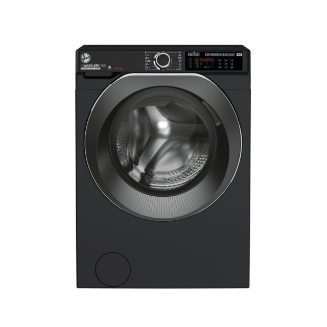 Hoover HD496AMBCB/1-80 9kg/6kg 1400 Spin  Washer Dryer - Black