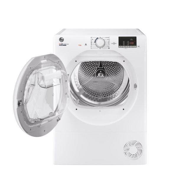 ** EX DISPLAY Hoover HLEH9A2DE 9kg Freestanding Heat Pump Tumble Dryer