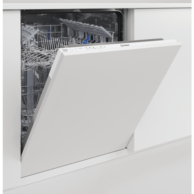 Indesit D2IHL326UK Full Size Integrated Dishwasher - 14 Place Settings