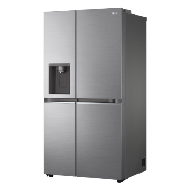 LG GSLV71PZTD 91.3cm Frost Free American Style Fridge Freezer - Shiny Steel