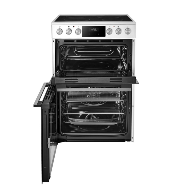 Midea MFO24EME4R118-WH 60cm Double Oven Cooker White