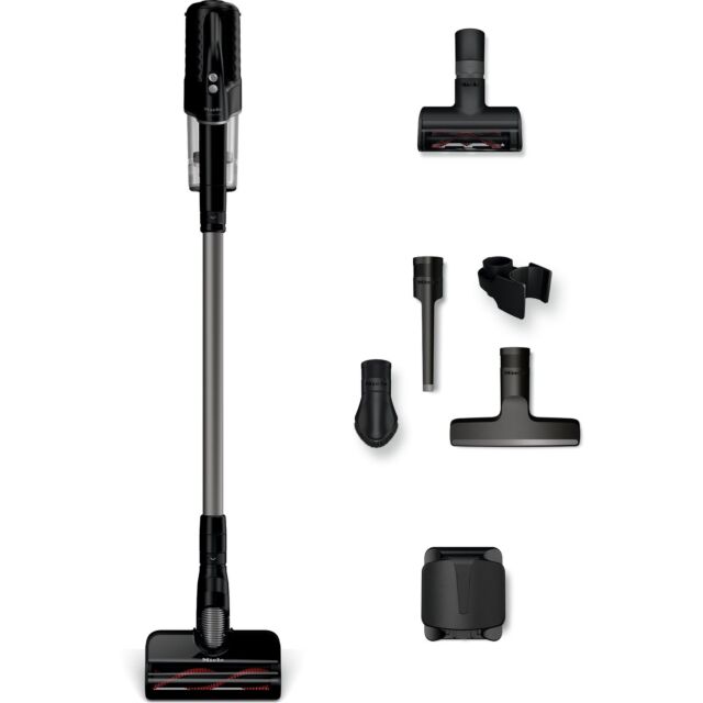 Miele HX1DUO_CAT_DOG Cordless Handstick Vacuum Cleaner - Obsidian Black