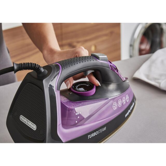 Morphy Richards 303140 Turbosteam 2800W Steam Iron - Purple