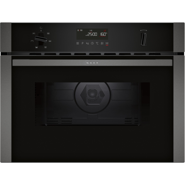 Neff C1AMG84G1B N50 Built-In Combination Microwave Oven, Graphite Grey
