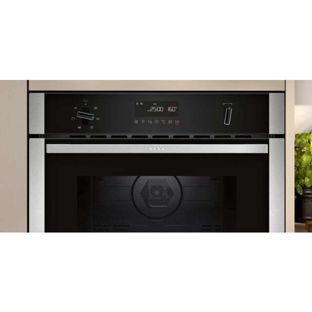 Neff C1AMG84N1B N50 Built-In Combination Microwave Oven, Stainless Steel
