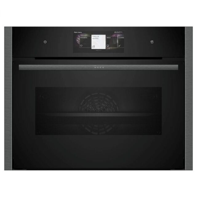 **EX DISPLAY Neff C24FT53G0B N90 Built-In Compact Oven With Steam Function