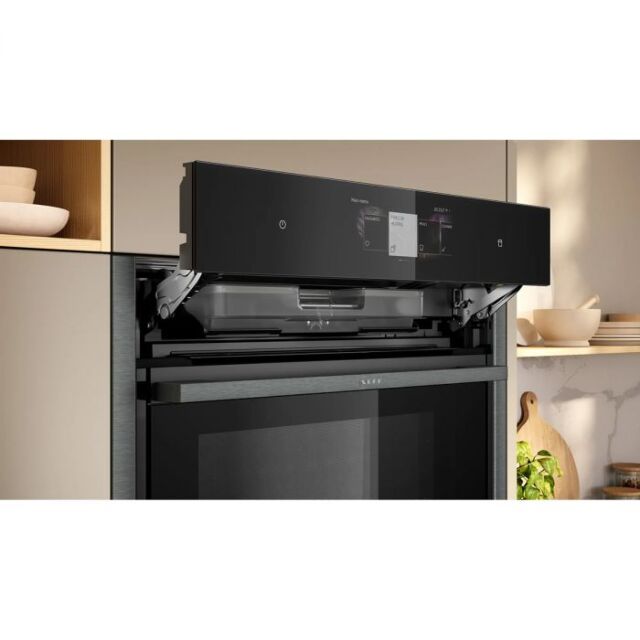 **EX DISPLAY Neff C24FT53G0B N90 Built-In Compact Oven With Steam Function
