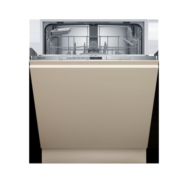 Neff S153HKX03G N30 Integrated Dishwasher, Cutlery Basket, 13 Place Settings, D Rated