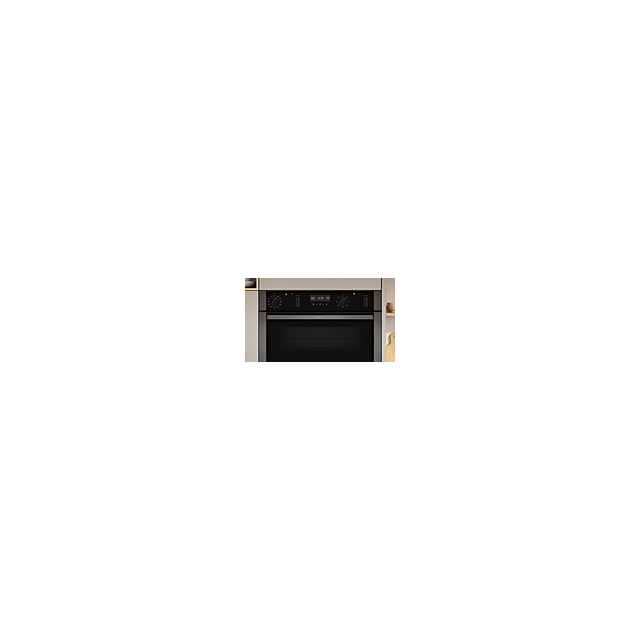 Neff U2ACH7AG7B N50 Built-In Electric Double Oven, Graphite Grey with Pyrolytic Cleaning, A Rated