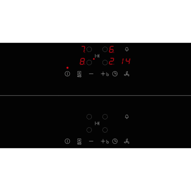 Neff V56NBS1L0 N50 60cm Venting Induction Hob, Touch Control, 4 Zones Including 1X Combi Zone