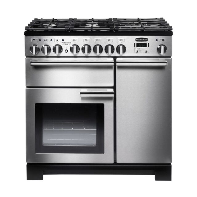 Rangemaster PDL90DFF 90Cm Dual Fuel Professional Deluxe Range Cooker