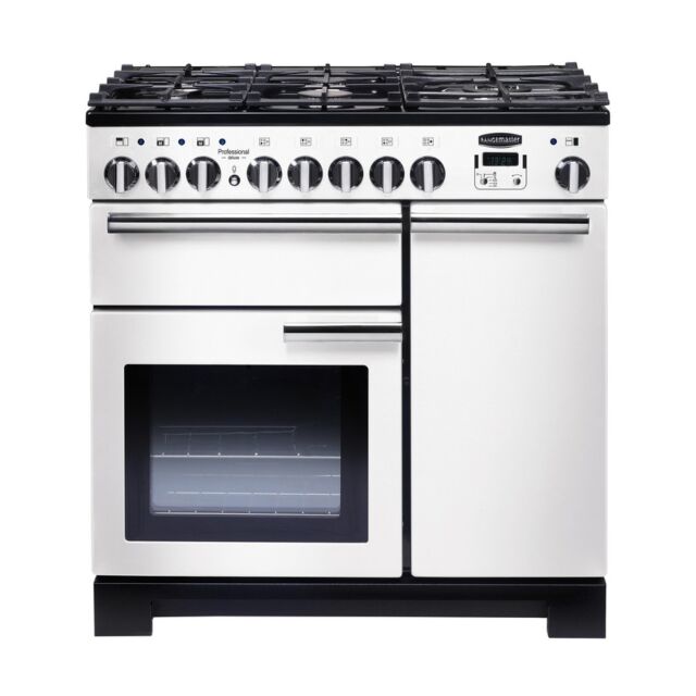 Rangemaster PDL90DFF 90Cm Dual Fuel Professional Deluxe Range Cooker