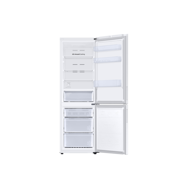 Samsung RB33B610EWW/EU Freestanding Fridge Freezer with SpaceMax™ Technology , White, 70/30, E Rated