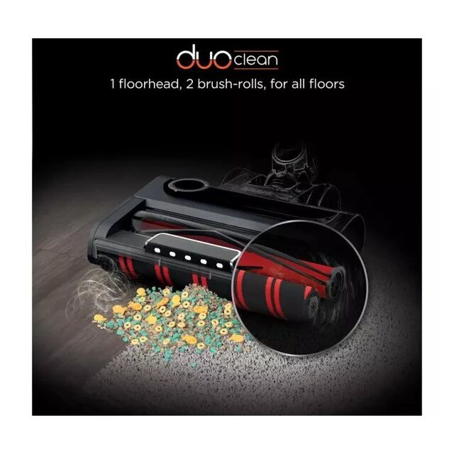 Shark HZ3000UKT Shark Stratos Anti Hair Wrap Plus Anti-Odour Corded Stick Vacuum - Black/Chrome