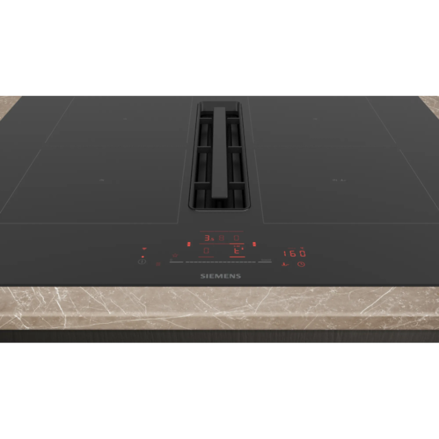Siemens ED711HQ26E iQ500 70cm Induction Venting Hob, 4 Zones Including 2x Combi Zone