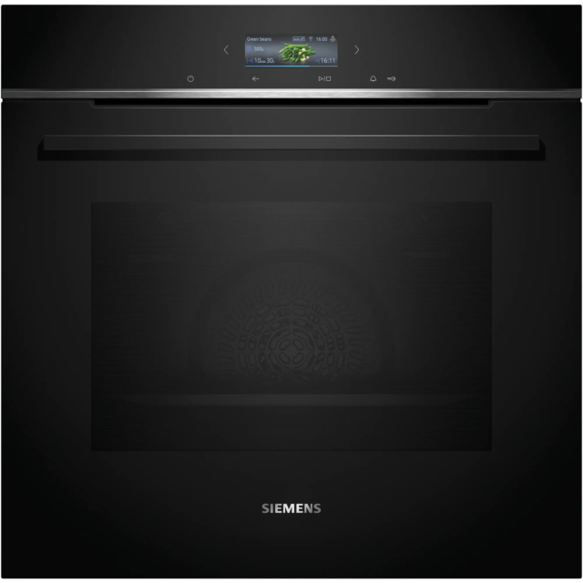 Siemens HB772G1B1B iQ700 Built-In Single Oven, Self Cleaning, TFT Touch Display