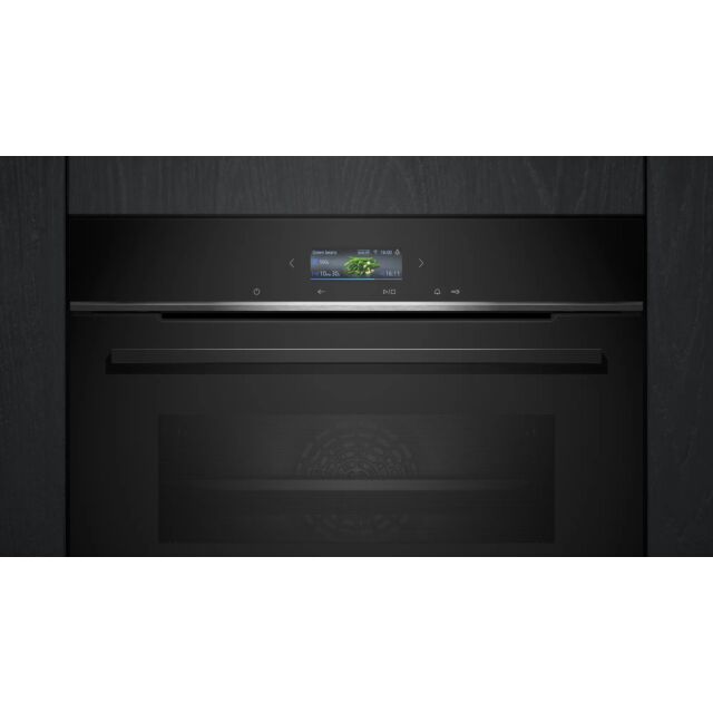 Siemens HB772G1B1B iQ700 Built-In Single Oven, Self Cleaning, TFT Touch Display