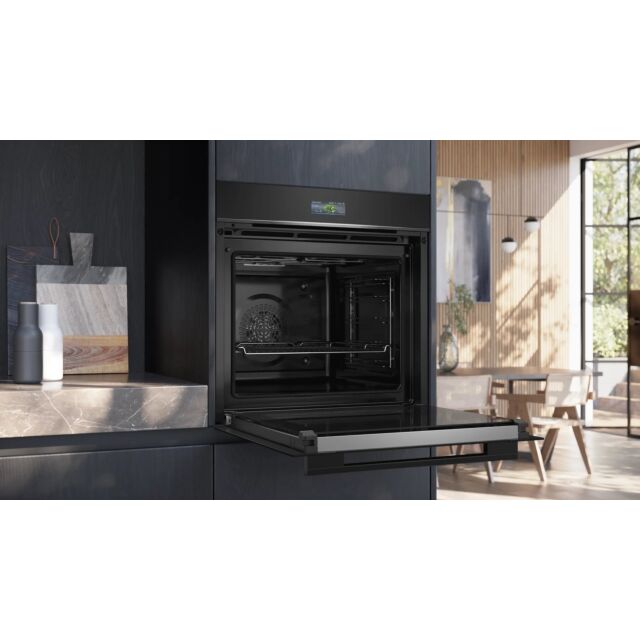 Siemens HB772G1B1B iQ700 Built-In Single Oven, Self Cleaning, TFT Touch Display