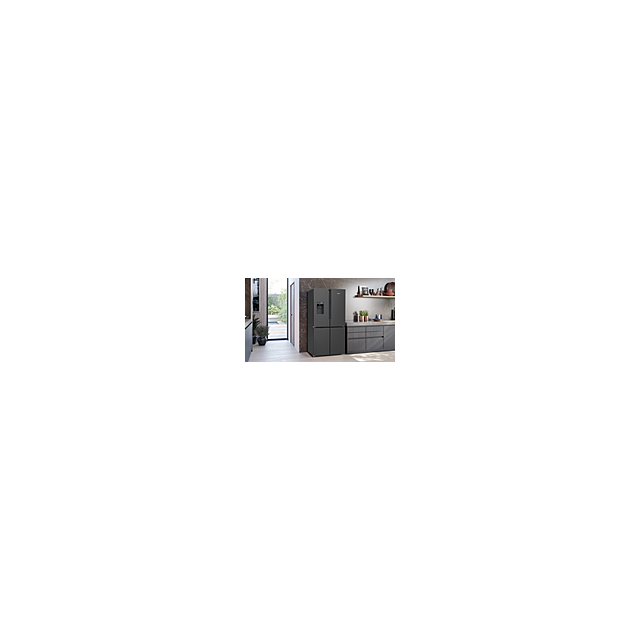 Siemens KF96DPXEA IQ700 French Door Style Fridgefreezer, Multi Door, Ice + Water 183 X 90.5 Cm Black