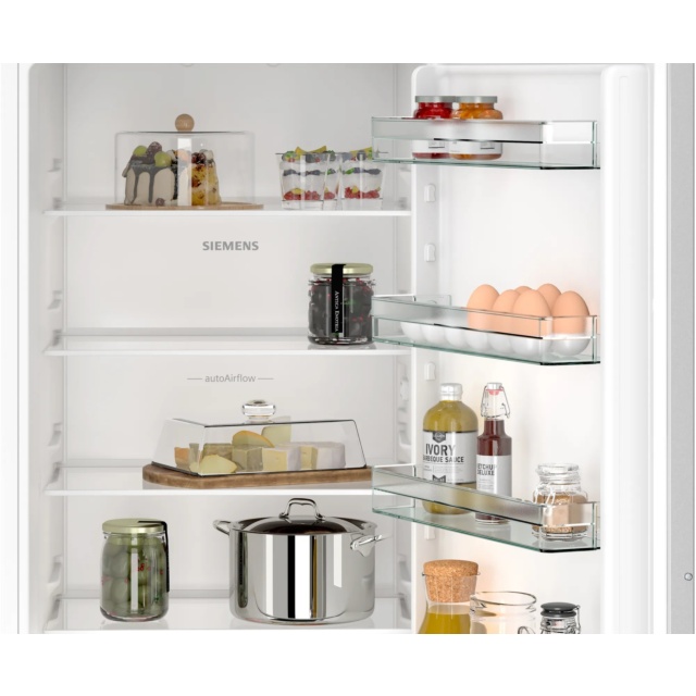 Siemens KI96NNSE0 iQ100 Built-in fridge-freezer, XL, Frost Free, Slider Fixing