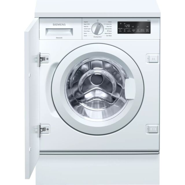 Siemens WI14W502GB iQ700 8kg Integrated Washing Machine, 1400rpm, 