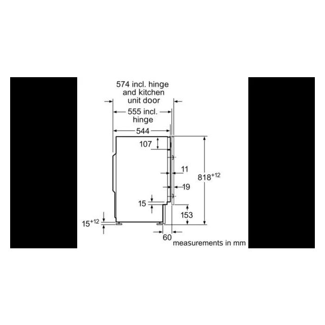 Siemens WI14W502GB iQ700 8kg Integrated Washing Machine, 1400rpm, 