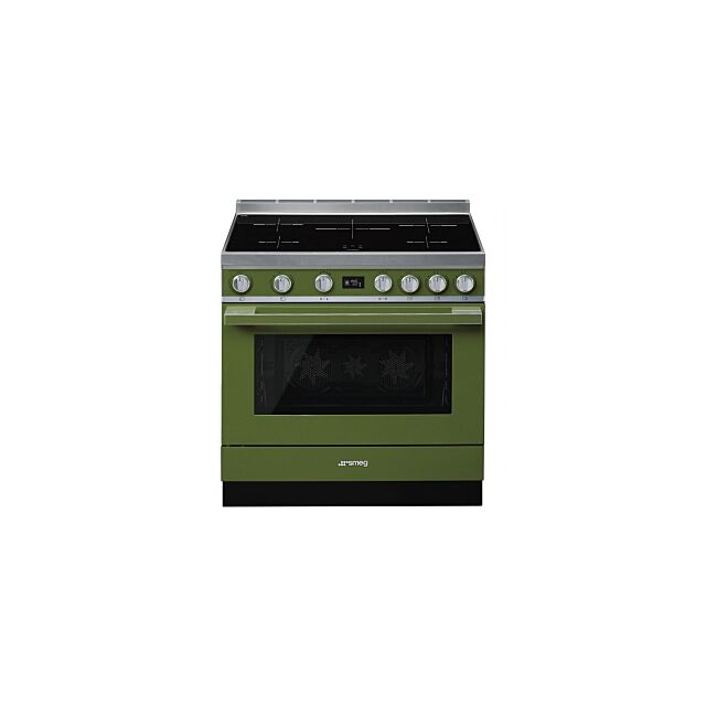 Smeg CPF9IP 90Cm Induction Portofino Range Cooker, Pyrolytic