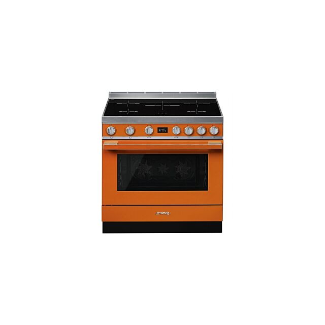 Smeg CPF9IP 90Cm Induction Portofino Range Cooker, Pyrolytic
