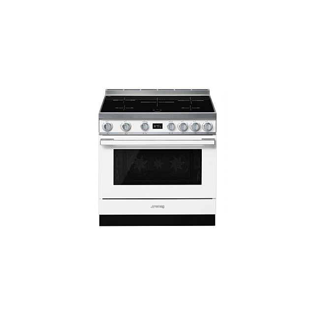 Smeg CPF9IP 90Cm Induction Portofino Range Cooker, Pyrolytic