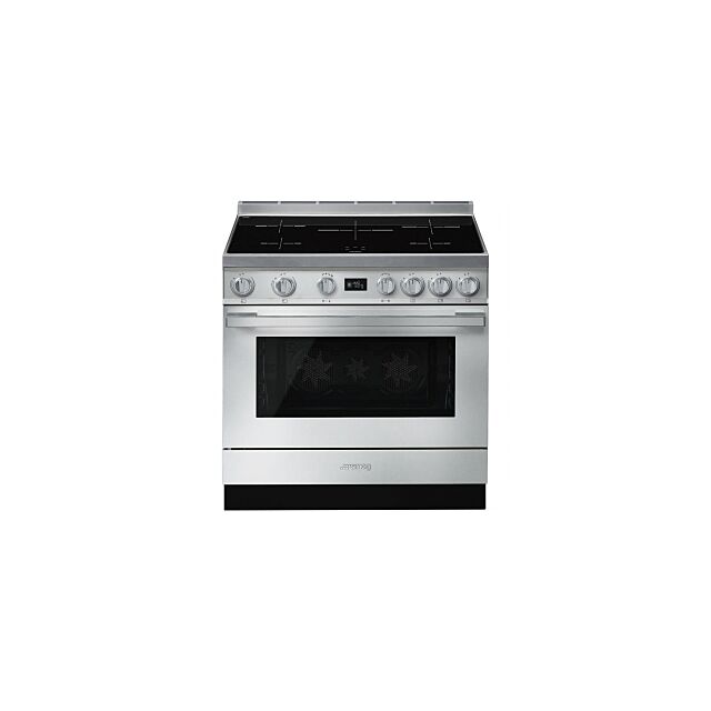 Smeg CPF9IP 90Cm Induction Portofino Range Cooker, Pyrolytic