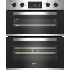 Beko CTFY22309X Built Under Electric Double Oven - Stainless Steel