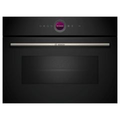 Bosch CEG732XB1B Series 8 Built-In Microwave With Grill, Ecoclean Back