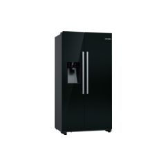 Bosch KAD93ABEP Series 6 American Style Side By Side Fridge Freezer, Ice + Water