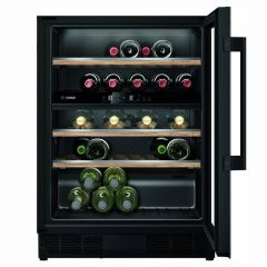 Bosch KUW21AHG0G Series 6 60cm Undercounter Wine Cabinet ,Dual Zone