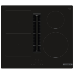 Bosch PVS611B16E Series 4 60cm Venting Induction Hob, 4 Zones Including 1x Combi Zone
