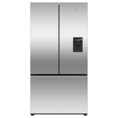 Fisher + Paykel RF540ANUX6 Freestandind Fridge Freezer French Door 900Mm, Recessed Handle, Stainless
