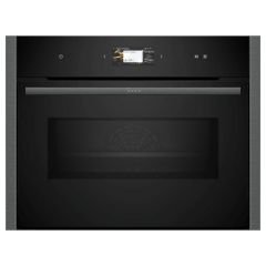 Neff C24MS71G0B N90 Built-In Compact Oven With Microwave Function,Self Cleaning, Soft open/close door.