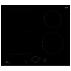 Neff T56FHS1L0 N70 60cm Induction Hob, Twist Touch, 4 Zones Including Combi Zone