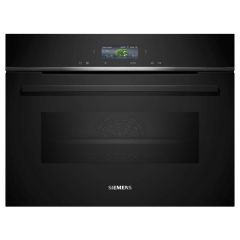 Siemens CM724G1B1B IQ700 Built-In Compact Oven With Microwave Function,TFT Touch Display