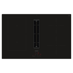 Siemens ED811BS16E iQ300 80cm Induction Venting Hob, 4 Zones Including 1x Combi Zone