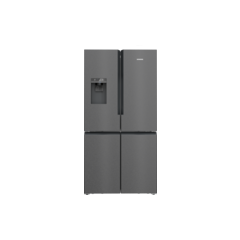 Siemens KF96DPXEA IQ700 French Door Style Fridgefreezer, Multi Door, Ice + Water 183 X 90.5 Cm Black