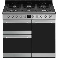 ** EX DISPLAY Smeg SY103 100cm Symphony Dual Fuel Range Cooker Stainless Steel