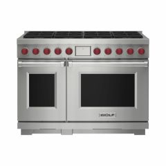 Wolf ICBDF48850/S/P 1216mm Dual Fuel Range Cooker, 8 Gas Burners 